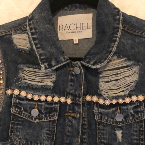 Rachel Roy denim jacket - Picture 2 of 4